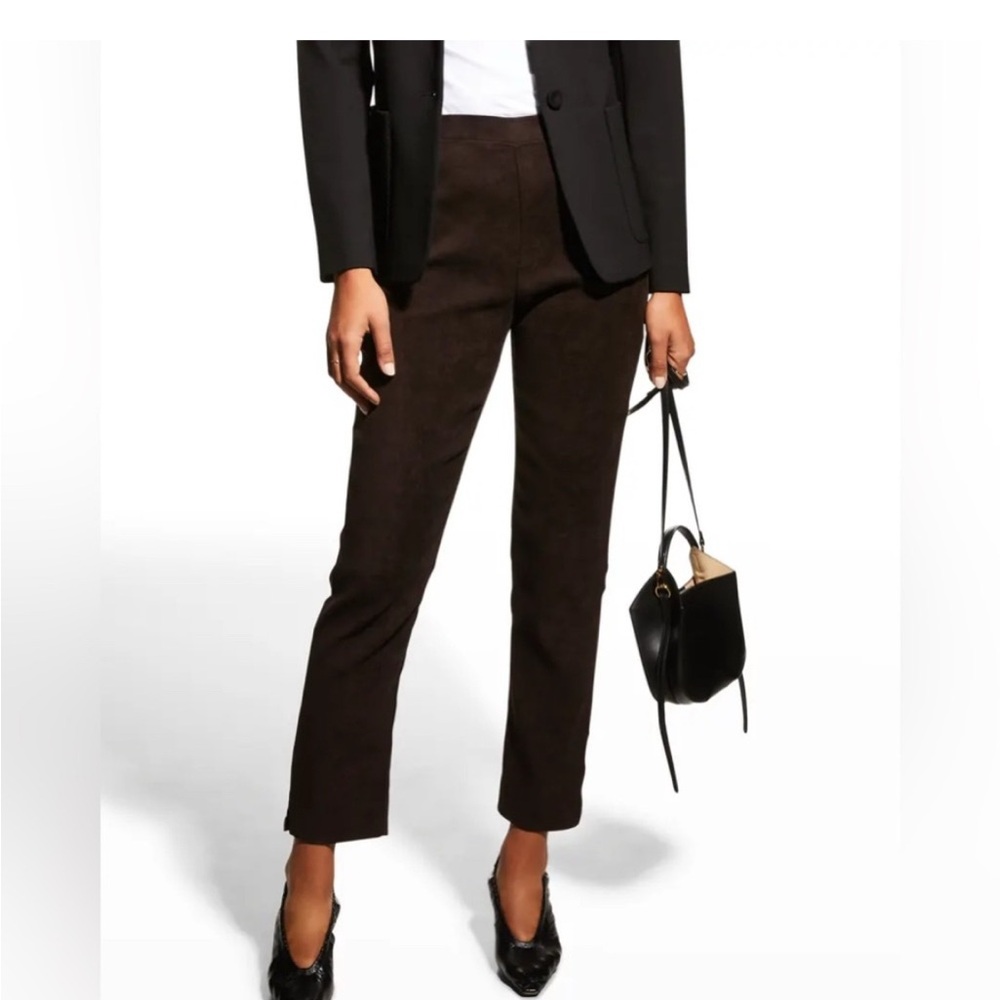 Kobi Halperin Lori Pant - Large Sophisticated Chocolate Brown Ankle-Length Pants